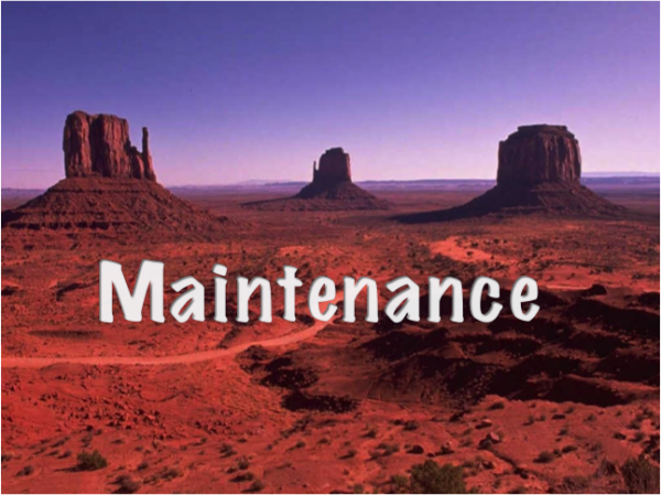 maintenance
